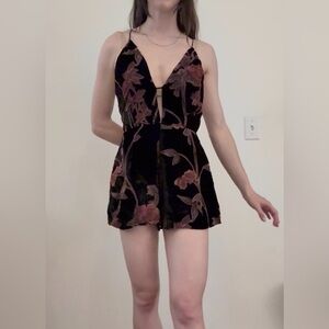Velvet Romper